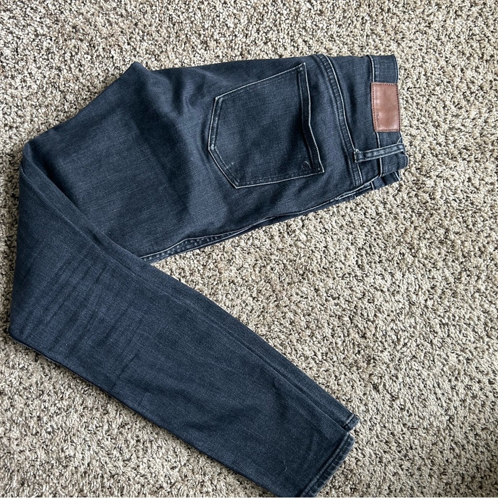 Madewell black skinny jeans